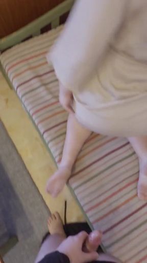 Stepmom asked me to fuck her and cum in her mouth. I caught her masturbating   Clip 1