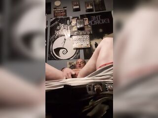 Masturbation with anal toy part #1