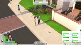 The Sims 4 - Threesome With Two Milfs