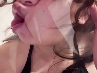 Giantess Stepsister Crams Her Throat