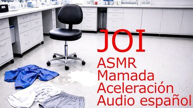 JOI ASMR mamada aceleración audio español instrucciones profundas