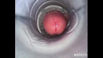 Moaning Cumshot Inside My Fleshlight Ice Internal View Hot