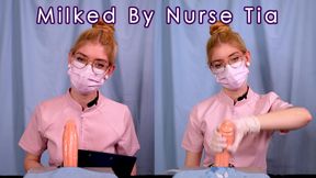 Landscape Version Nurse Performs Semen Extraction