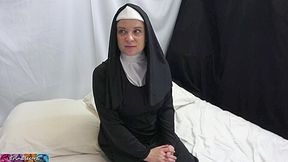 Horny Nun Gets It In The Ass