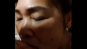 Asian milf loves sucking young cock