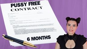 Pussy Free Pledge Contract - Real 6 Month Pussy Free Guidance by Countess Wednesday - Pussy Denial, Sexual Rejection, Loser Porn, and Loser Lifestyle MP4 1080p