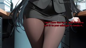 You fix another mistake with your large cock in Boss Rio's office (Sex JOI)