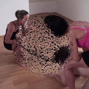 yvonne and alida humiliate slave joschi