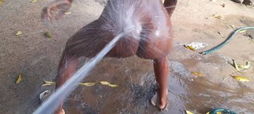 This Witchy Bitch Is Crazy Dancing in the Water and the Rain