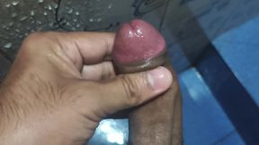 Sister masturbated brother&#039;s dick in the bathroom