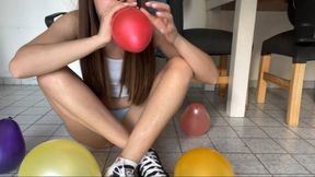 Balloon Inflation & Popping Play