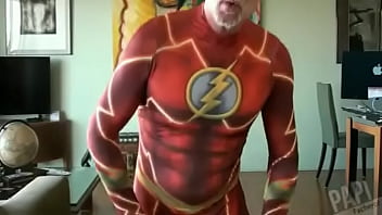 Pervy PapiFachero bought some new superhero suits, can&#039_t wait to try them all on! One thing he learned, SuperHeros need s ...