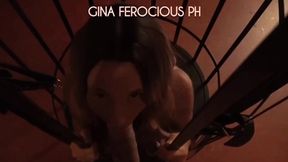 sexy busty latina gina ferocious fucked in bdsm dungeon cosplay