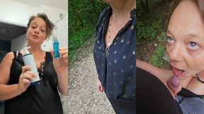 je voulais me caresser dans les bois et tombe sur un mec entrain de ce branler