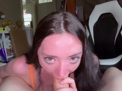 Amateur Wife Blowjob POV Hardcore Deepthroat