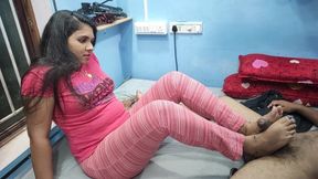 T Shirt and Tracks Hand Job and Foot Job by Mallu Couple, Mallu Girl Doing Hand Job to Step Brother