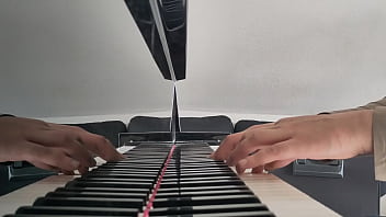 Piano playing