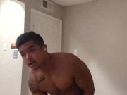 Masc trans man horny to top (clip, no cum)