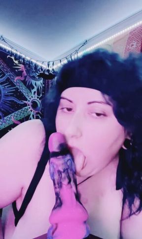 First ever video of me riding dragon cock