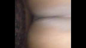 Fucking my chubby girlfriend from the back