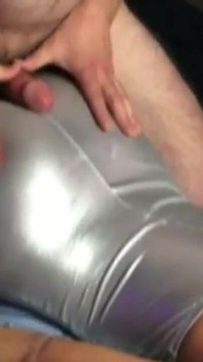 Her Ass and the Silver Leggins