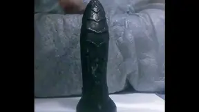 Mr. Hankeys Massive Dragon Toy Pushed to the Limit – Thick Load Finish – 18+