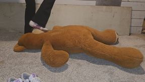 Chrissy big stuffy sock trample