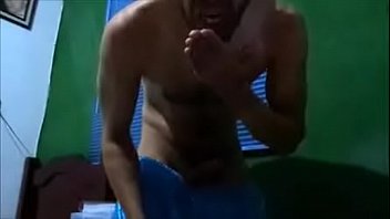 Long thick dick masturbation with eating self cum