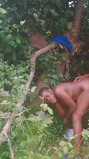 She Wanted to Fuck Me so I Took Her to Hand Uncompleted Building We Now Went to the Bush and Fuck