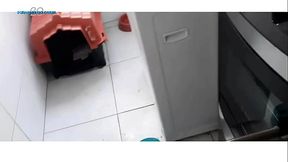 Naughty and horny for her boss giving it to the guy while he slept.