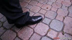 ”Down slave teen mouth ravaged to the stomach”