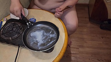 I love to accumulate many cumshots from my man, to cook it and eat it