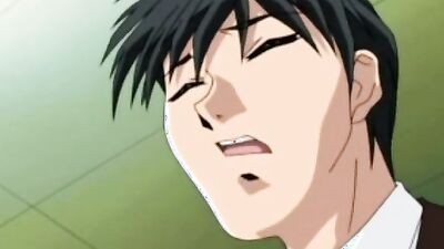 Horny cartoon babe Hentai Girlie Sucks on a Big Dick in this steamy anime porn video