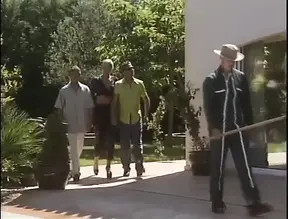 Classic vintage movie with two hot blondes giving blowjobs