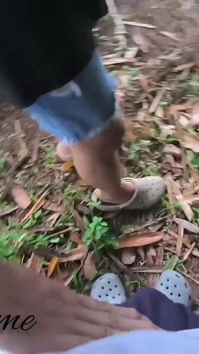 Memorable moment from &quot;Beautiful girl I met in park outdoor blowjob it was her kinky fun to BJ in public&quot;