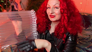 ASMR with plastic