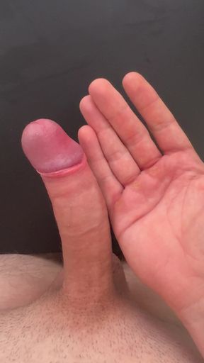 Detailed big dick masturbation with big cumshot