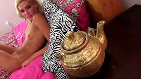 kacey jordan jerks talon s throbbing cock wildly