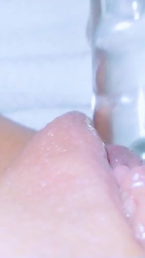 Memorable moment from &quot;I use a Glass DILDO for my PUSSY first Time SQUIRTING&quot;