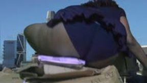Giantess Huge Ass Destroys Tiny City