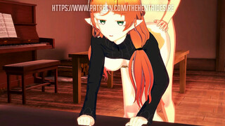 FUCKING THE TSUNDERE ELF