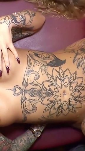 Epic moment from &quot;CREAMPIE GANGBANG BUKKAKE FOR GERMAN TATTOO MODEL BETH ADAMS&quot;
