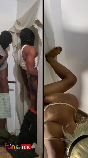 2 Bro Came Over for a Gloryhole Fuck