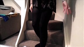 Yolana demontfort crossdresser tran tight panties erection denial