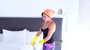 Alex Moreno And Rosa Roca In Redhead Colombian Maid Gets Cum On Pussy In Raunchy Hard Fuck