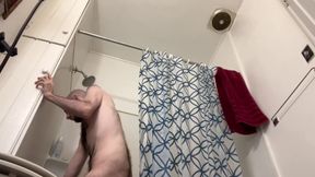 Very Hairy Skinny Uncut White Guy Before And After The Shower