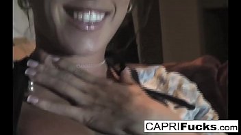 Capri Cavanni play with her wet pussy and amazing big tits