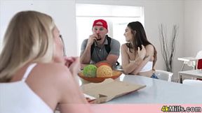 Stepmom joins the action &mdash;  new girlfriend loves the vibe &mdash;  perfect wife material
