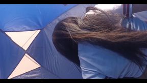 What if We Escape From the Camp? I Have a Tent so No One From College Will Find Out!