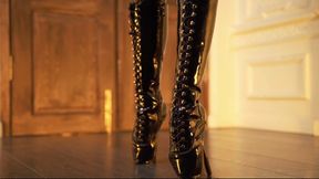 Ballet boots walk ASMR